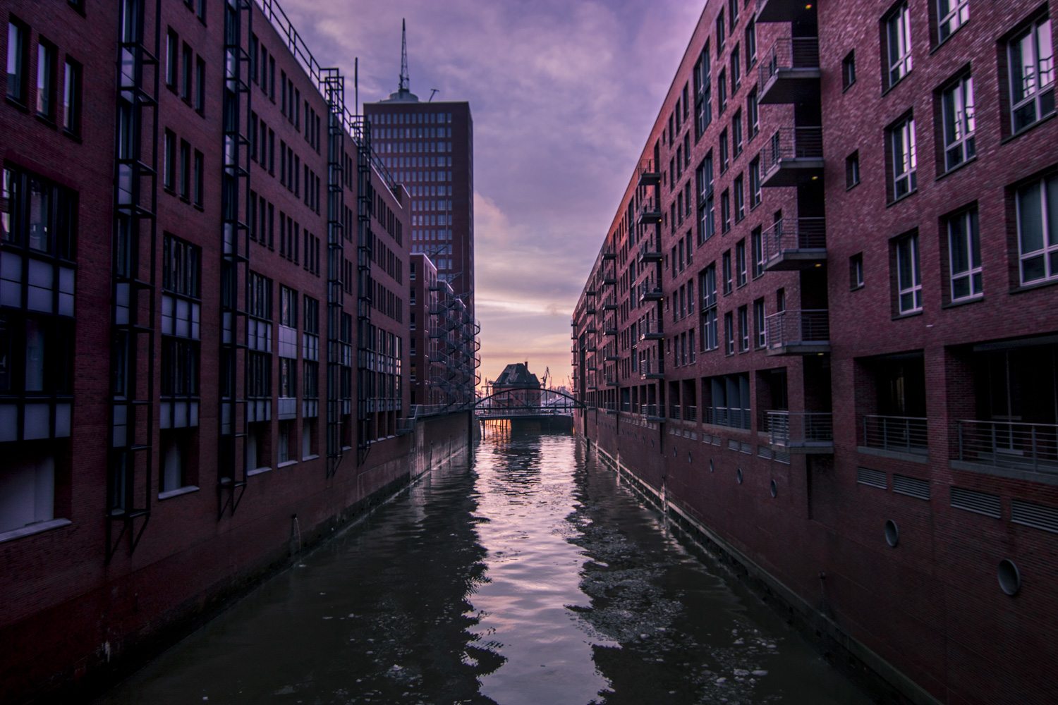 Hamburg Speicherstadt Fleet