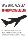 Was wird nach der Airberlin Insolvenz aus Topbonus?